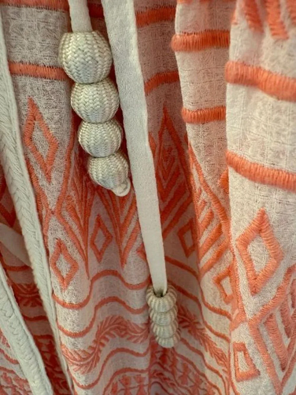Ramy Brook Embroidered Swim Cover-up Maxi Dress XS